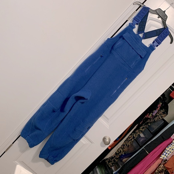 SALE TODAY🔥 FP MOVEMENT Hit The Slopes Salopette Jumpsuit Swim Club Blue NWT - Picture 7 of 16